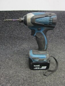 makita マキタ 充電式インパクトドライバ インパクトドライバ インパクトドライバー TD134DX2 14.4V バッテリー・ビット付 木工 建築 大工 