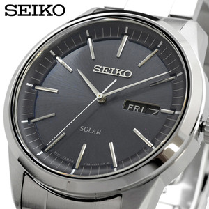 SEIKO セイコー 腕時計 メンズ 海外モデル ソーラー ビジネス カジュアル SNE527P1