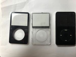 iPod classic 30GB→新品SSD256GB&新品バッテリー交換済　高音質5世代 フロントパネル交換して出荷