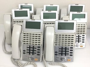NTT ビジネスフォン NX-(36)STEL-(1)(W) 電話機 8台セット