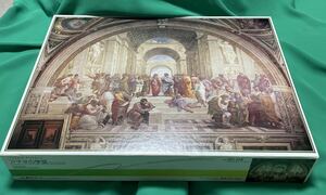 ラファエロ　アテネの学堂　3000ピースジグソーパズル JIGSAW PUZZLE 内袋未開封品　現状品