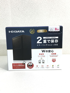 I・O DATA◆パソコン周辺機器/HDW-UT8/外付けHDD/8TB