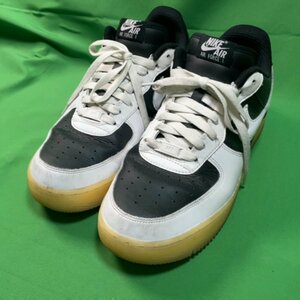 NIKE AIR FORCE 1 LOW BY YOU WHITE × BLACK 27.5cm ナイキ エアフォースワン ローバイユー ホワイト ブラック