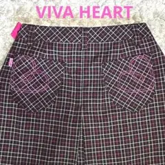 【美品】VIVA HEART ビバハート ゴルフ スカート キュロットスカート