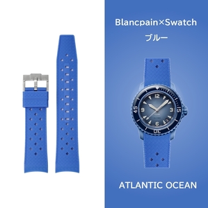 PLANCPAIN×Swatch トロピックタイプラバー ブルー
