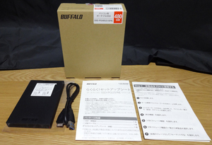 BUFFALO SSD-PG480U3-B/NL★480GB ポータブルSSD