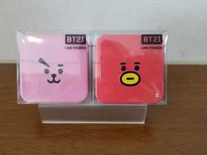 BTS ラムネスクエア缶　BT21 TATA　Cooky