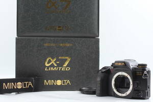 ミノルタ Minolta α-7 アルファ 7 Limited　A-Mount フィルムカメラ 353