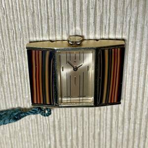 デッドストック セイコー メノウケース 和装用時計 ポケットウォッチ 手巻き(組み紐付き)