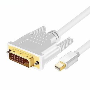 Mini DisplayPort - DVI 変換ケーブル/1.8m/mDP 1.2 - DVI-Dビデオ変換/1080