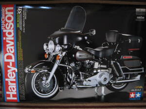 タミヤ 1/6 ハーレーダビッドソン FLH クラシック BLACK VERSION ブラック バージョン Harley-Davidson 
