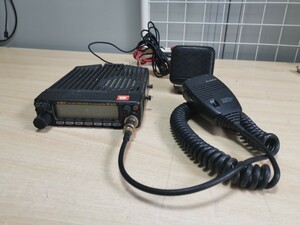 ALINCO アルインコ　VHF/UHF　TWIN BAND FM トランシーバー　DR-635D　EMS-61　通電OK　現状販売