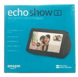 Echo Show 5 (エコーショー5) 第2世代 - スマートディスプレイ with Alexa、2メガピクセルカメラ付き、チャコール