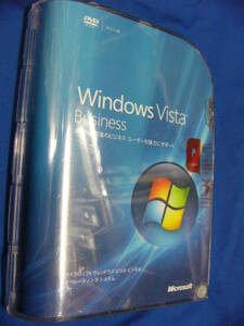  新品未開封品 Microsoft Windows Vista Business 　新規インストール可能　