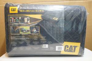 CAT 2PK NON-Woven Utility Blankets 182.9×203.2cm キャタピラ ブランケット 保護シート レジャーシート 2枚セット