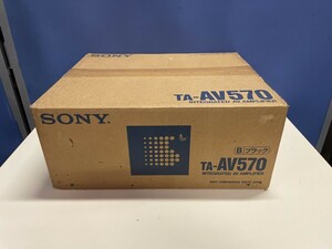 【デッドストック】 SONY ソニー TA-AV570 AV アンプ オーディオ機器