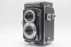 【返品保証】 Kalloflex Prominar 75mm F3.5 二眼カメラ s3820