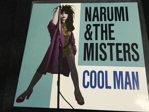 ナルミ & ミスターズ「COOL MAN」シティーロッカーレコード　７インチシングル　２曲収録