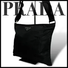 逸品✨PRADA プラダ 三角ロゴ ショルダーバッグ ブラック ナイロン