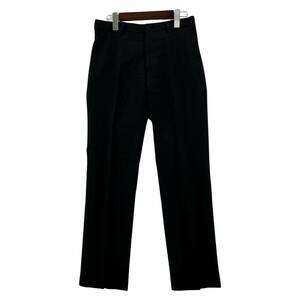 RALPH LAUREN ラルフローレン ウール　スラックス パンツ size28/ダークグレー レディース