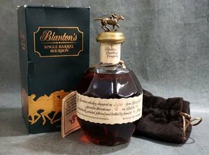 1円～【古酒未開栓】バーボンウイスキー ブラントン Blanton