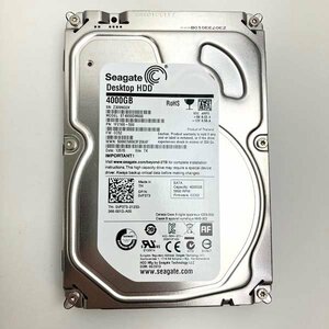 e)Seagate シーゲート デスクトップPC用内蔵ハードディスク 4TB ST4000DM000-1F2168 4000.7GB 476時間使用 中古 ※データ消去済 エラー無し