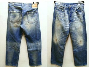 即決[W36]LVC 55501-0174 ライトロックユーズド LIGHT ROCK USED 旧日本製 501XX ビンテージ復刻 LEVI’S VINTAGE CLOTHING デニム■5696