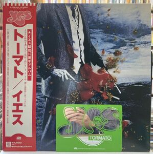 イエス／トーマト 【中古LPレコード】 メタル・ステッカー付き YES TORMATO P-10572A