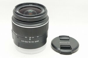 【アルプスカメラ】SONY ソニー DT 18-55mm F3.5-5.6 SAM SAL1855 αマウント APS-C ズームレンズ 230804s