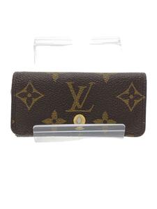 LOUIS VUITTON◆キーケース/レザー/BRW/メンズ