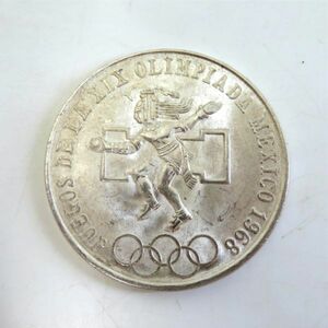 メキシコオリンピック 25ペソ MEXICO 25PESOS 1968年 銀貨 記念硬貨 シルバーコイン