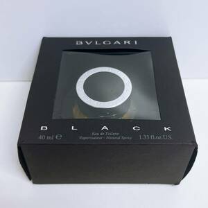 未使用　BVLGARI　ブルガリブラック　オードトワレ　香水　40ml　箱付き　箱ダメージあり