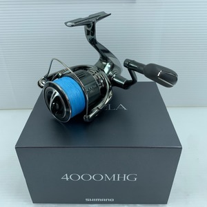 ττ SHIMANO シマノ スピニングリール 美品 箱付 22ステラ4000MHG 043955 目立った傷や汚れなし