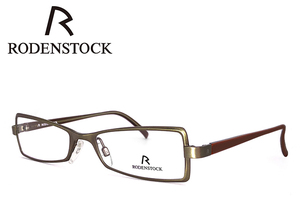 新品 ローデンストック 老眼鏡 フレーム RODENSTOCK r4701 D メタル スクエア型 フレーム レディース 女性用