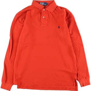 古着 ラルフローレン Ralph Lauren POLO by Ralph Lauren 長袖 ポロシャツ レディースXL /eaa328651 【SS2309】