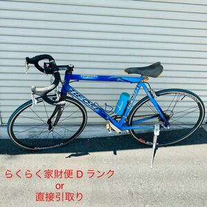 4SC130 TIFOSI ティフォージ ロードバイク 青 フレーム 約 55cm チューブ 約 53cm スポーツ 自転車 中古 現状品 動作未確認