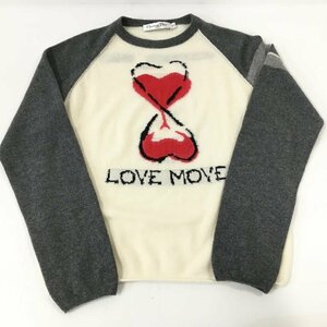 TEI 【中古品】 Christian Dior 144S50GM058 LOVE MOVES SWEATER ディオール セーター サイズ36 〈141-240212-MA-8-TEI〉