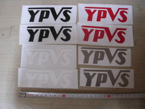 7.5スタヤマハ　YPVS　11㎝　ステッカー　8枚セット　TZR　50　125　250