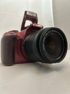 【極上美品/フルセット】CANON EOS KISS X50 RED 　EFS 18-55mm