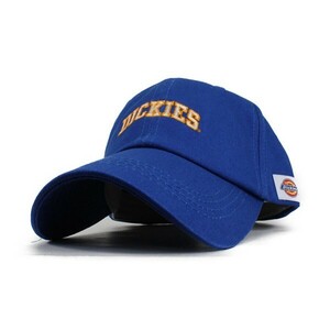 ディッキーズ Dickies ロゴ ローキャップ ブルー メンズ レディース アメカジ 野球帽 帽子　ミリタリー