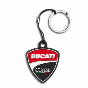 ドゥカティ 純正 Ducati Corse Shield ラバー製キーリング　987704443