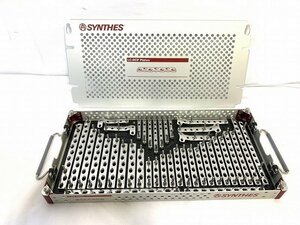 【新品】☆SYNTHES/シンセス ベーシックプレートセット LC-DCP ボーンプレート 骨接合プレート 医療器具ケース (120) SL18D