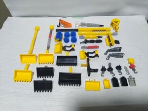 LEGO　ショベルカー　クレーン　建機　工事現場　パーツ　大量まとめてセット　レゴブロック