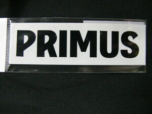 【PRIMUS プリムス】切り文字・ステッカーS（ブラック）