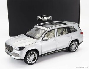Paragon Models パラゴンモデル 1/18 ミニカー ダイキャストモデル 2022年モデル メルセデス Mercedes Maybach GLS 600 2022 シルバー
