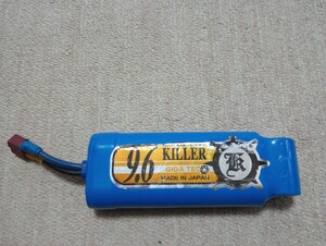 ジャンク品 GIGA TEC KILLER バッテリー 9.6V T型コネクタ換装済 サバイバルゲーム 状態不明 非喫煙 送料390円