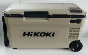 ☆保管品!HiKOKI ハイコーキ コードレス冷温庫【UL18DE】サンドベージュ☆☆