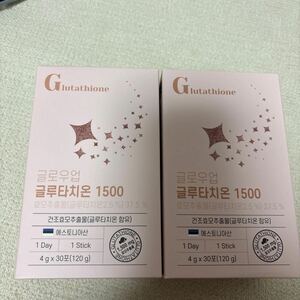 韓国美白サプリ グルタチオン 30包1500ml 二箱