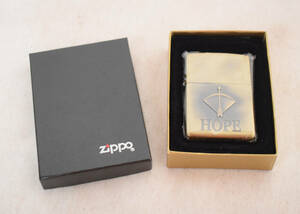 未使用品 1998年製 限定品 懸賞品 zippo HOPE JT GOLD ホープ ジッポ ゴールド 特殊加工品
