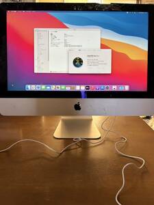 iMac 2015 Retina 21.5inch 付属品アリ　RAM16GB